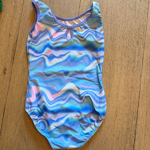 Colorful Swirl Pattern Leotars - Picture 3 of 5
